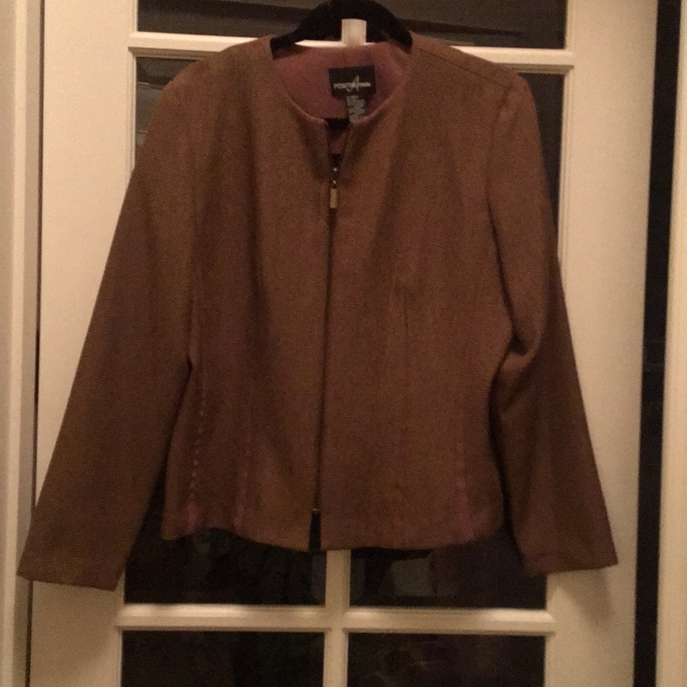 Womens Positive Attitude fitted Suit Coat